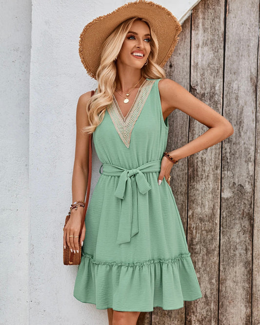 10Through Green Life Beach Dress